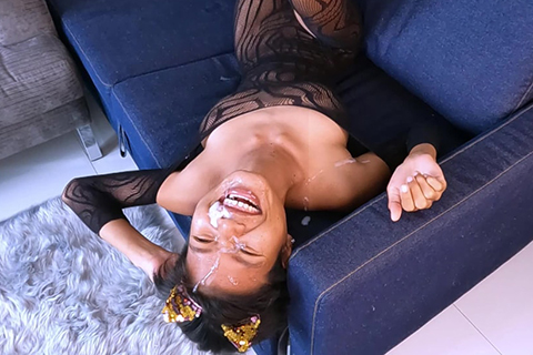 Bareback Butt Fuck And Facial For Asian Teen